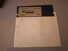 Easy Working: The Writer for Atari & Commodore 64, vintage 1987, Spinnaker 5-1/4 picture