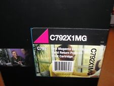 Genuine Lexmark C792X1MG Magenta Extra High-Yield Toner - OPEN box picture