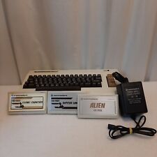 Commodore Vic-20 Computer System 3 Games Power Cord Parts Or Repair UNTESTED picture