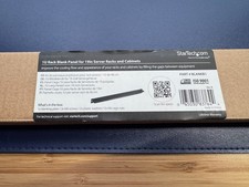 BRAND NEW  StarTech.com BLANKB1  1U 19 in Blanking Panel. Black Metal picture