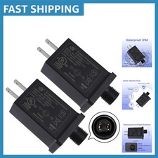2-Pack -Certified 12V Replacement Adapter for Holiday Inflatable Decorations picture