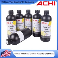 6*500ml UVDTF Ink&varnish For Epson XP600 XP800 A3 UV DTF Sticker Printer picture
