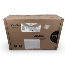 ViewSonic VG2448a 24 Inch Full HD LED Backlit Ergonomic Monitor New Sealed picture