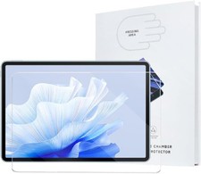2 Pack iPad Air 11 Inch Moth Eye Screen Protector, 9H Tempered Glass Film picture
