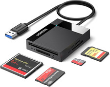 UGREEN SD Card Reader USB 3.0 Card Hub Adapter 5Gbps Read 4 Cards picture