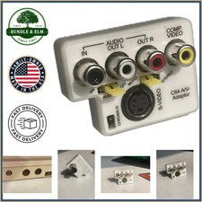 Commodore 64/128 Compatible AV Adapter with Audio and Video Functionality picture