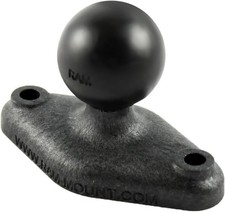 RAM MOUNTS Diamond Ball Base with 2-Hole AMPS Pattern, B Size 1