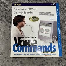Kurzweil Voice Commands For Microsoft Word picture