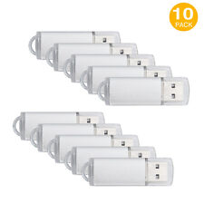Kootion 10Pack 1GB USB2.0 Flash Drive Thumb Pen Drive Enough Memory Stick Silver picture