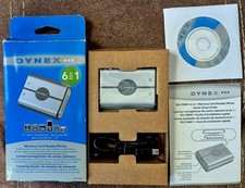 Dynex 6 in 1 USB 2.0 Multimedia Memory Card Reader/Writer Model DX-CR6N1 picture