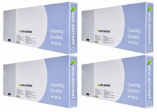 4 x PREMIUM COMPATIBLE MUTOH ECO SOLVENT CLEANING CARTRIDGE 220ML picture