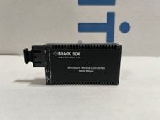 Black Box LGC010A-R2 Miniature Media Converter 1000 Mbps Gigabit Ethernet picture