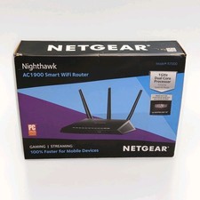 NETGEAR Nighthawk R7000-100NAS Dual-Band Smart WiFi Gigabit Router AC1900 OEM  picture