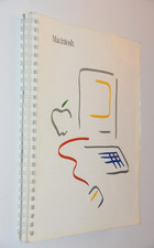 1984 Apple Macintosh Users Guide Manual Vintage Computing 030-0687-A spiral book picture
