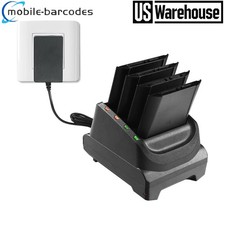 ⭐ 4-Slot Battery Charger SAC-TC51-4SCHG-01 for Zebra TC51 TC52 TC56 TC57 ⭐ picture