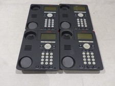 LOT OF 4 AVAYA 9620 IP PHONES W/ NO HANDSETS picture