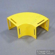 Leviton S2End-20D Yellow Fiber Patch Panel Raceway Duct Conduit 2