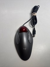 Logitech Trackman Marble USB T-BC21 Mouse (804377-0000) Tested Works picture