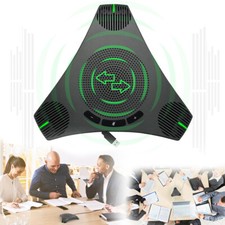 USB Speakerphone Conference Microphone Omnidirectional Computer Mic 360° S1K9 picture
