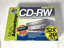 Micro Advantage 52x24x52 CD-RW Rewriteable Drive NEW picture