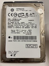 Hitachi HTS545016B9SA02 Apple 655-1537B 0A76051 160GB 2.5