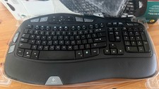 Logitech Cordless Desktop Wave Wireless Mouse & Keyboard US English (920-000264) picture