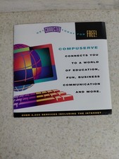 Vintage Compuserve Disc Software Sealed Disk CD 1995 picture