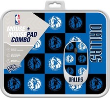 NBA Dallas Mavericks Wireless Mouse & Mouse Pad - Ergonomic Design picture