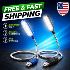 Mini USB LED Light Flexible Reading Lamp Portable Night Light for Laptop USA picture