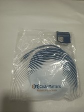 Cable Matters 30ft Cat6a Ethernet Cable Shielded SSTP 550MHz RJ45 picture