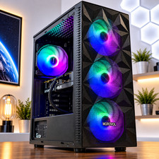 ARGB Gaming Desktop PC Intel 8th GEN 32GB RAM 1TB SSD Nvidia GTX 1070 Win11 Pro picture