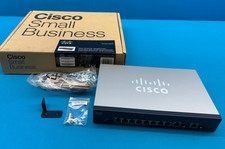 Cisco SF302-08PP-K9-NA 8-Port 10/100 PoE+ Managed Network Ethernet Switch picture