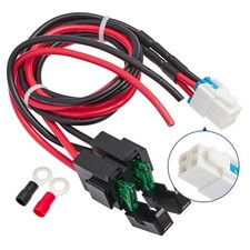 4 Pin 12AWG DC Power Cord Cable, 1M Short Wave Power Supply Cable with 30A Fu... picture