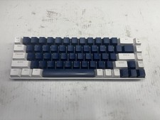 MageGee MK-Box 60 Percent Mechanical Keyboard USB White Blue Keycaps (S93) picture