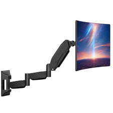 Long Arm Monitor Wall Mount for Max 32 inch Computer Screen, Extra Long Adjus... picture