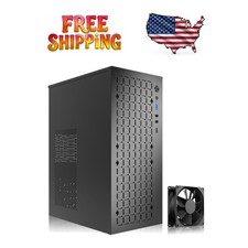 Compact High Airflow Micro ATX Case for Gaming - Two Cooling Fans and USB Ports picture