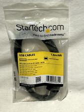 StarTech.com 6 ft Printer Cable - USB 2.0 A to B - Printer Cable - USB2HAB6 picture