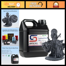 High-Quality Fast ABS-Like 3D Printer Resin, Non-Brittle, Metal Grey, 2kg picture
