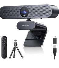 DEPSTECH DW50 Pro Webcam 4K Zoomable Camera Microphone Auto-Focus with Remote picture