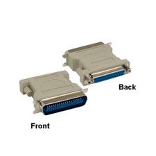 10PCS DB25 Female to CN36 Male Parallel Printer Adapter Convert Molded Shielded picture