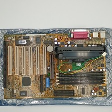 ASUS P3B-F Rev 1.04 Motherboard Pentium III 550MHz 256MB RAM 440BX Slot 1 picture