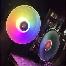 iBUYPOWER i-Series Gaming Desktop Tower RGB Lighting Glass Case Keyboard Mouse picture