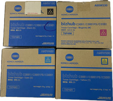 Konica-Minolta TNP49 (TNP49K Black/ TNP49C Cyan/ TNP49Y Yellow/ TNP49M Magenta) picture