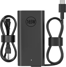 165W GaN USB-C Laptop Charger Compatible with Dell Precision 5690/5680 T18-22 picture