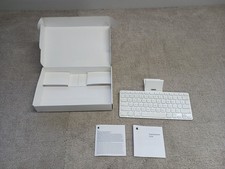 Genuine APPLE iPAD OEM Keyboard Dock A1359 1st 2nd & 3rd Gen Silver picture
