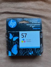 Genuine HP 57 Tri-Color Ink Cartridge Standard Exp. 05/2025 New In Box picture