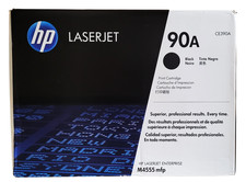 HP LaserJet 90A Black CE390A Toner Cartridge New Sealed WIth Open Box picture