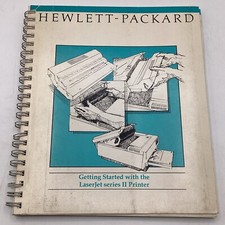 July 1987 Hewlett Packard HP Intro To LaserJet Series II Printer User Manual picture
