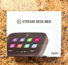 Elgato Stream Deck Neo Programmable Keypad USB-C Black English QWERTY picture