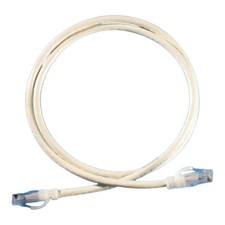 LEGRAND Patch Cord / 24 AWG CM CAT5e RJ45 / White / 3' / 570-125-003 picture